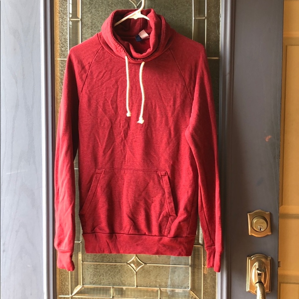 HandM cowlneck hoodie
